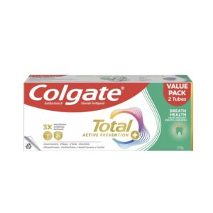 Colgate Total Pro Health Toothpaste Twin Pack 150g x2s