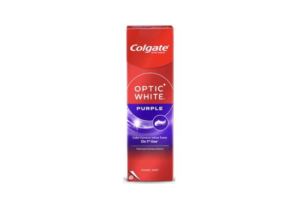 Colgate Toothpaste Optic White Purple 100g
